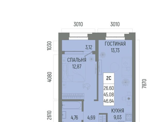 р-н Октябрьский ЖК «Новатор» 2 Глумилино-1 мкр фото