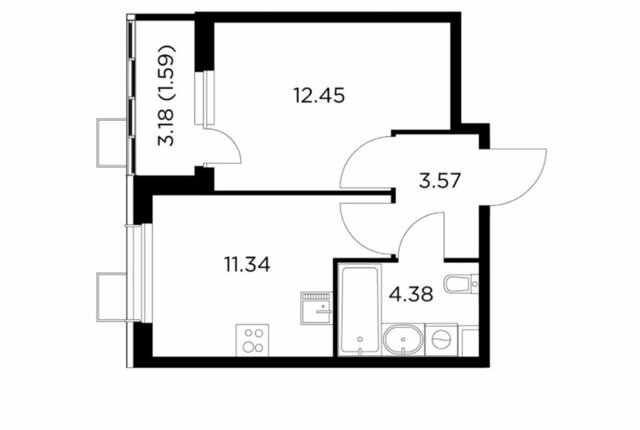 микрорайон Новое, к 28, Медведково фото