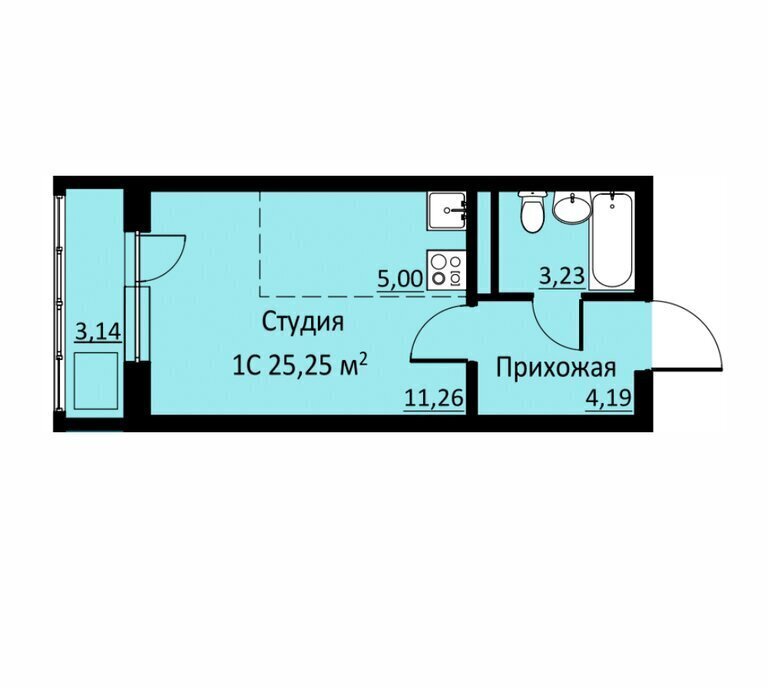 квартира р-н Пермский д Кондратово ул Водопроводная 6/1 фото 1