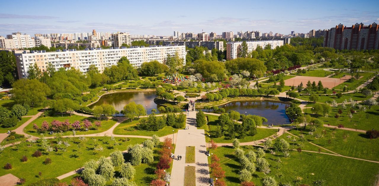 квартира г Санкт-Петербург метро Международная ул Будапештская 17к/3 округ Купчино фото 28