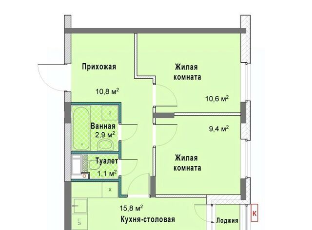 Кооперативный кв-л фото