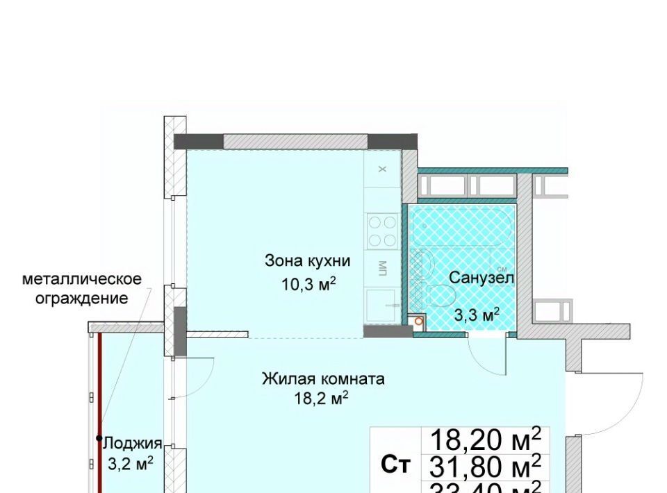 квартира г Нижний Новгород Буревестник Кооперативный кв-л фото 1