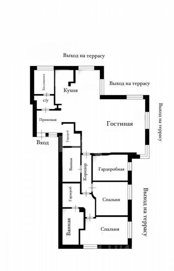 квартира г Москва метро Минская ул Мосфильмовская 70к/1 фото 18