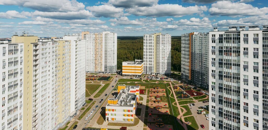 квартира г Санкт-Петербург метро Девяткино р-н Красногвардейский муниципальный округ Полюстрово, жилой комплекс Цветной Город, Ленинградская область фото 17