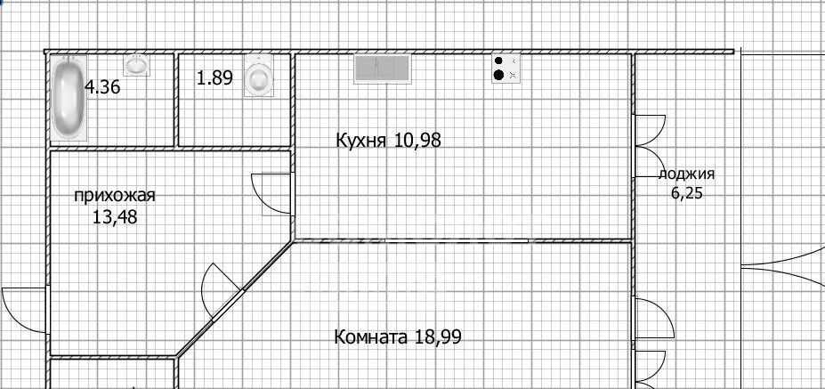 квартира г Ульяновск р-н Железнодорожный ул Водопроводная 7 фото 2