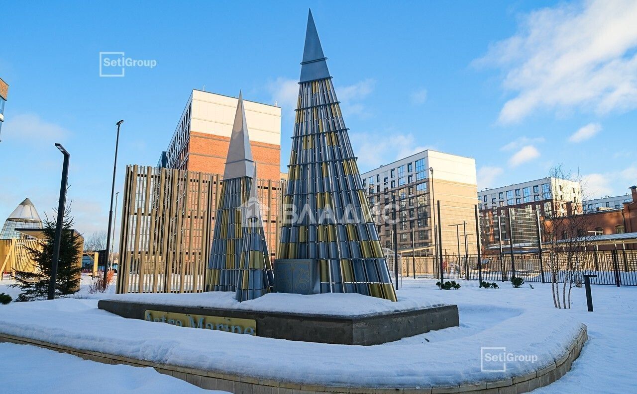 квартира г Санкт-Петербург метро Елизаровская пр-кт Обуховской Обороны 36 ЖК Astra Marine округ Невская застава фото 6