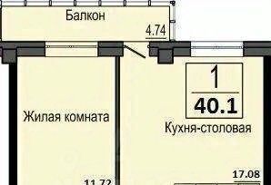 квартира г Тюмень р-н Восточный ул Константина Посьета 12 фото 2