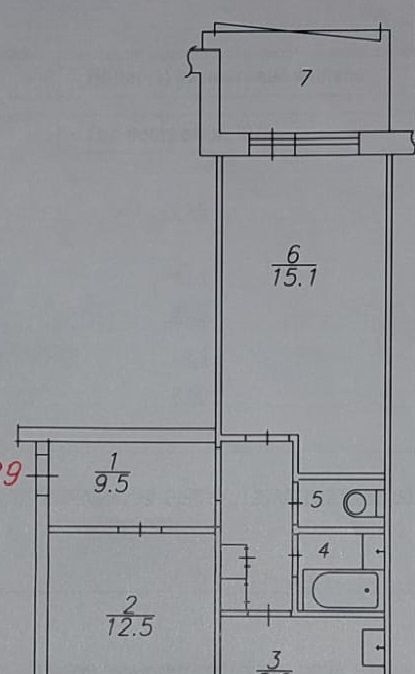 квартира г Красноярск р-н Кировский ул Щорса 77 фото 15