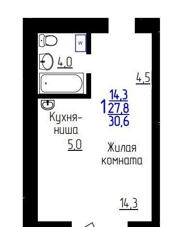 квартира г Благовещенск ул Горького 205 фото 2