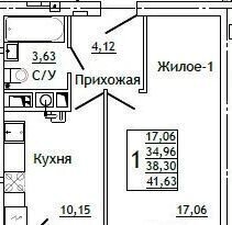 р-н Промышленный ул Крупской 5 блок-секция 3, д. 54Б, 4 фото