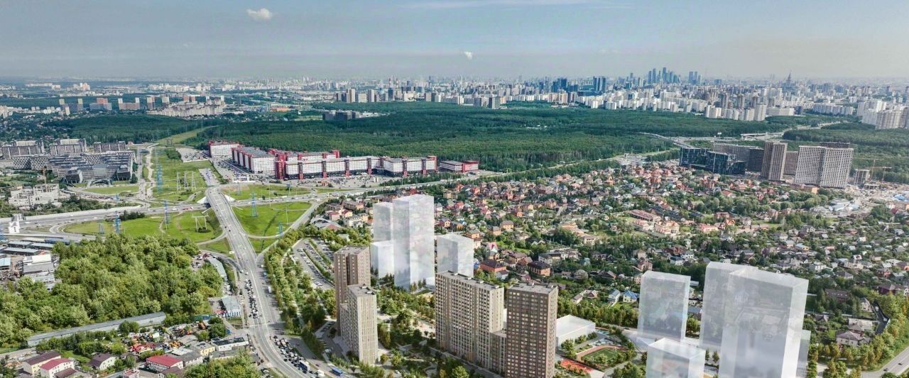 квартира г Москва п Мосрентген ЖК «Квартал Румянцево» метро Саларьево к 1 фото 4