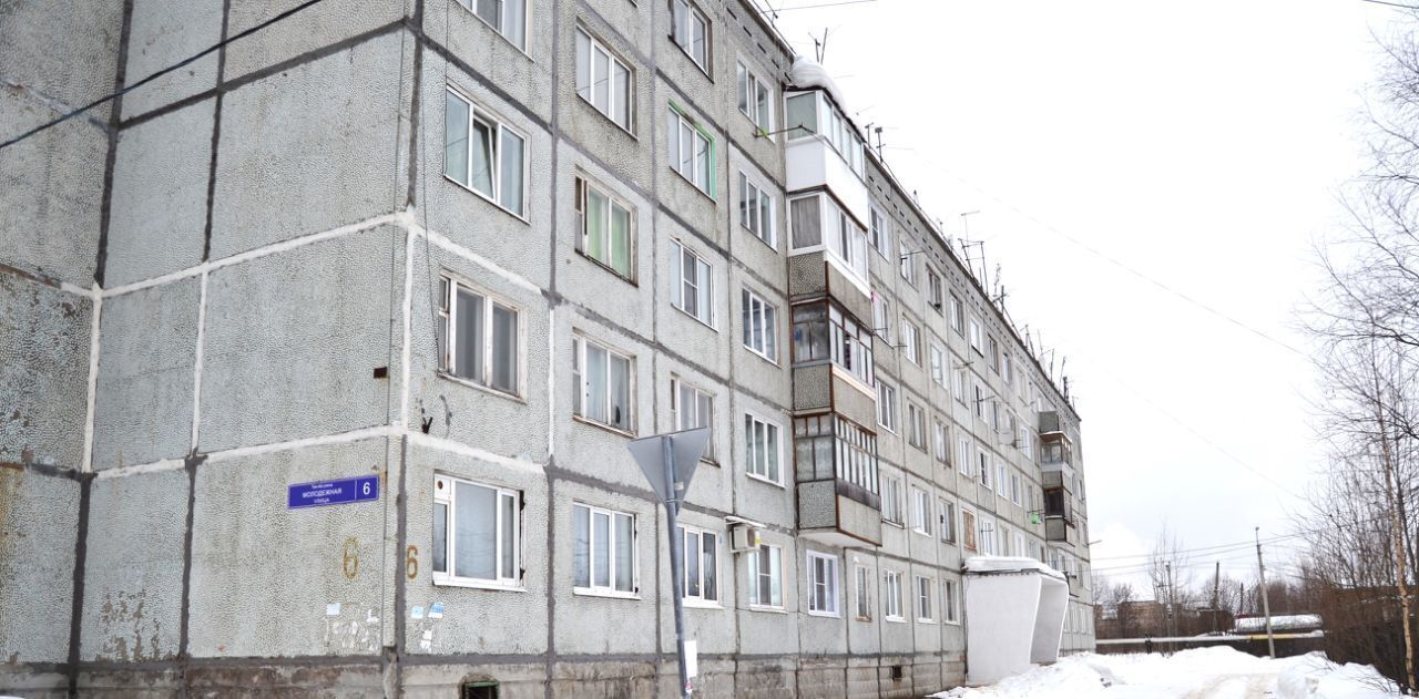 квартира г Сыктывкар Строитель ул Молодежная 6 фото 1