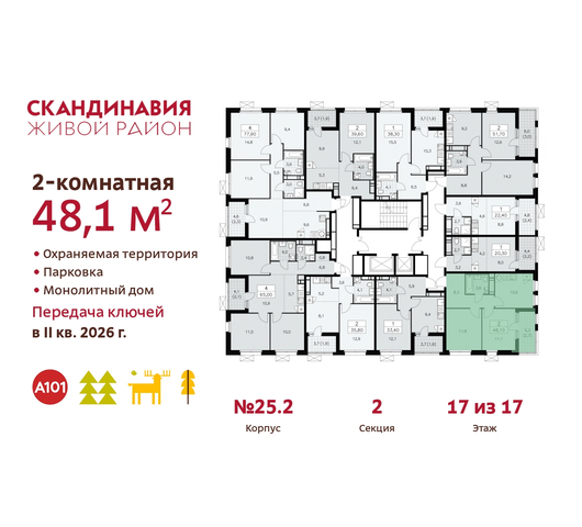 жилой район «Скандинавия» б-р Скандинавский 25/2 Сосенское, Бутово фото