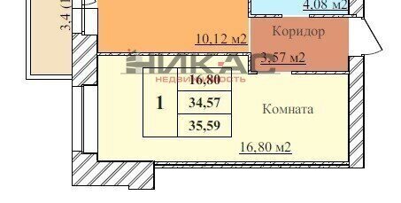 квартира г Ярославль р-н Дзержинский Норское пер 2-й Норский 8 ЖК "ЗАРЯ" фото 1