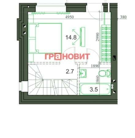 квартира р-н Новосибирский п Элитный р-н мкр Березки Площадь Маркса, 183 фото 7