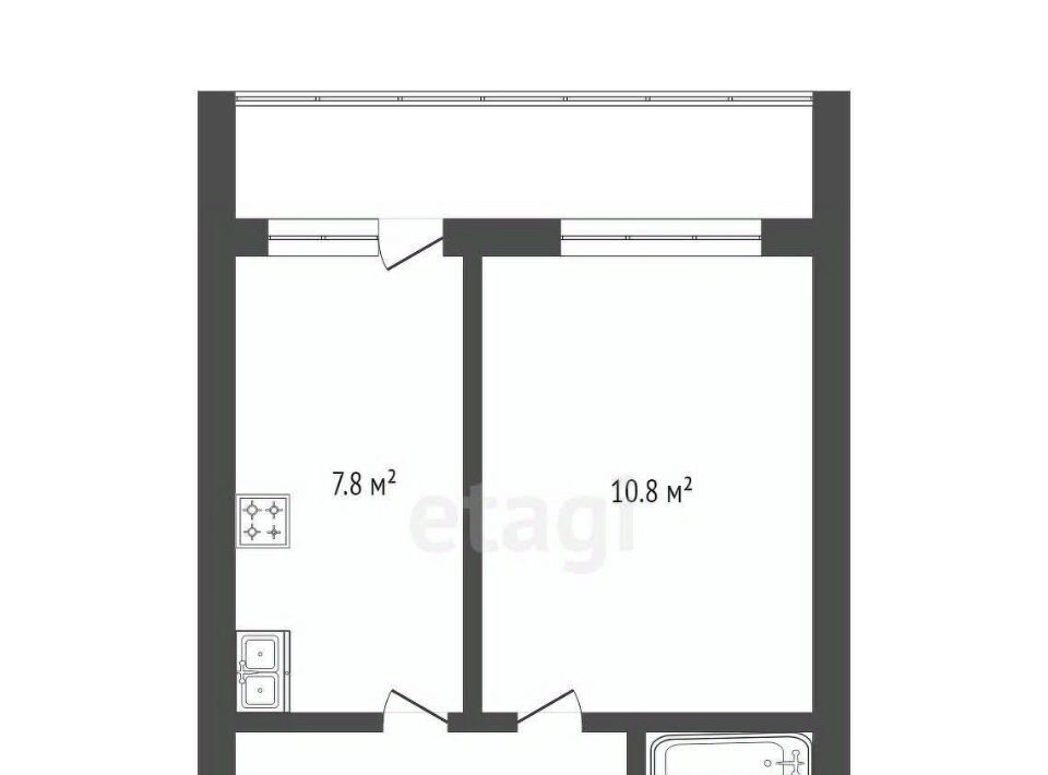 квартира г Тобольск мкр 7а 49а фото 2