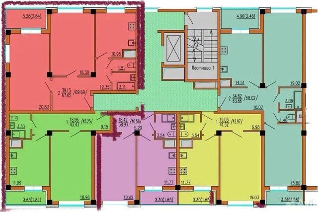 квартира р-н Коминтерновский дом 217 дом на Беговой, 217 городской округ Воронеж фото