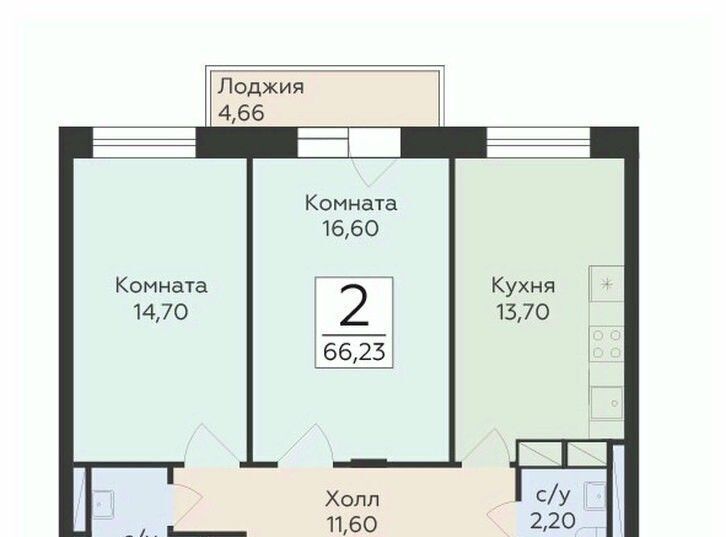 квартира г Ивантеевка снт Родники Удельная, Родники жилой комплекс, Раменский муниципальный округ фото 1