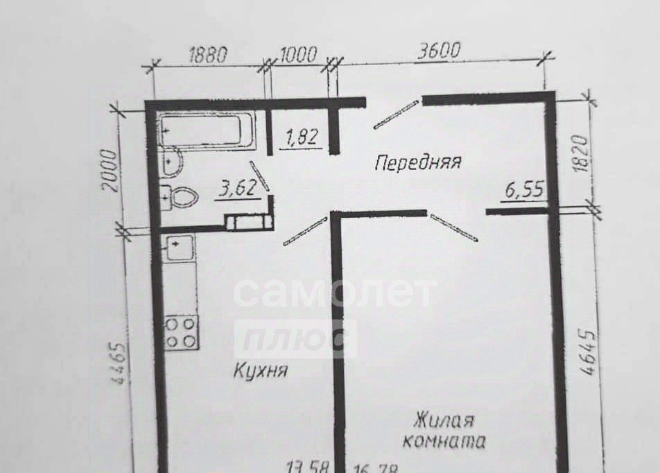 квартира г Новосибирск Заельцовская ул Фадеева 66/5 фото 2