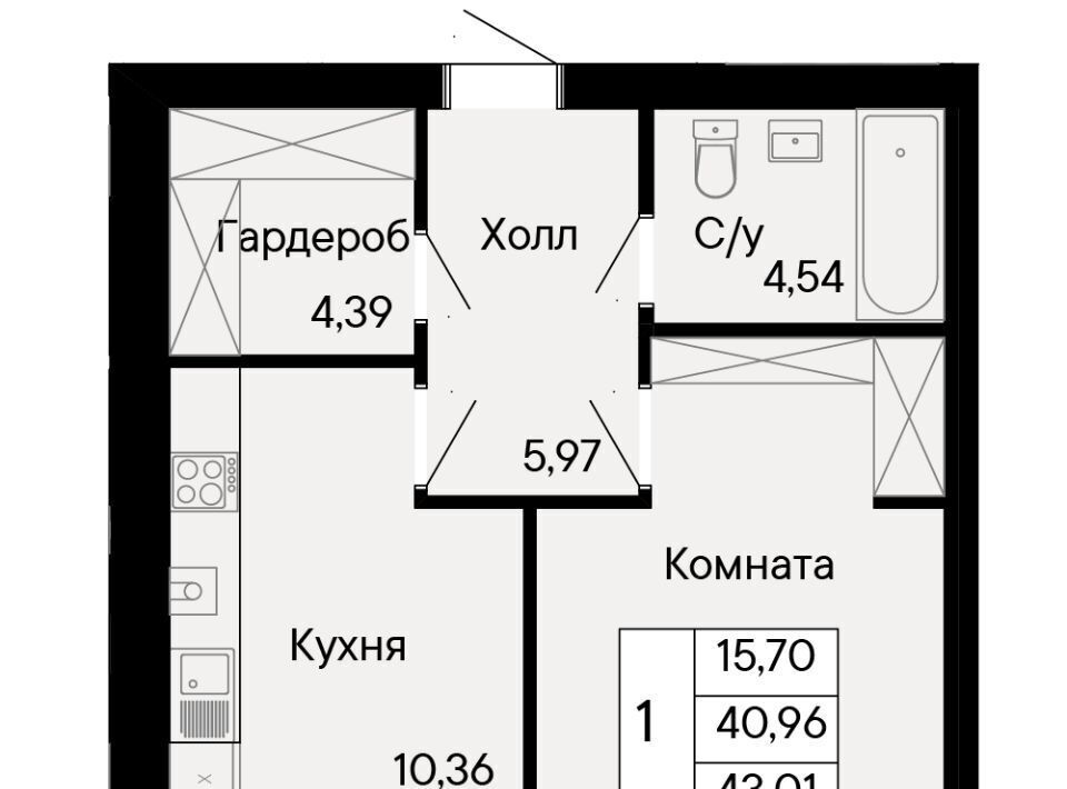 квартира г Ростов-на-Дону р-н Октябрьский Ривьера жилой квартал фото 1