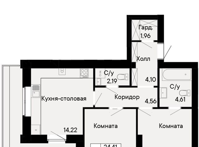 р-н Октябрьский Ривьера жилой квартал фото