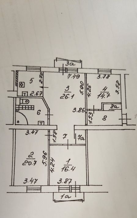 квартира г Москва метро Университет ул Строителей 7к/1 фото 28