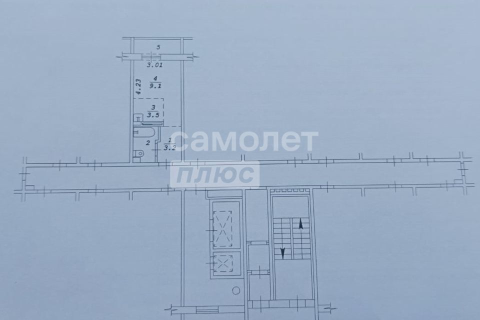 квартира г Новосибирск р-н Первомайский ул Твардовского 22/6 Новосибирск городской округ фото 10