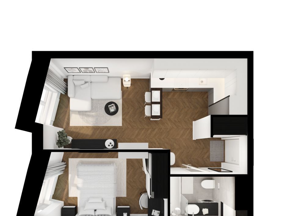 квартира г Москва метро Водный стадион ЖК Кронштадтский 9 фото 2