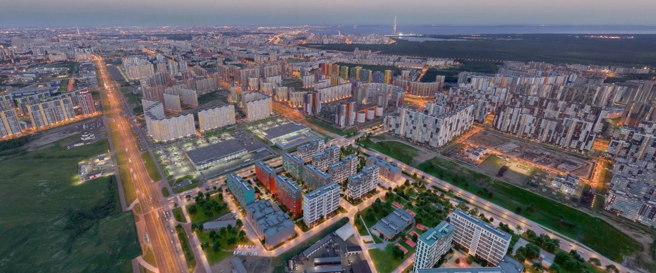 квартира г Санкт-Петербург метро Комендантский Проспект ЖК ЦДС Дримлайн фото 35