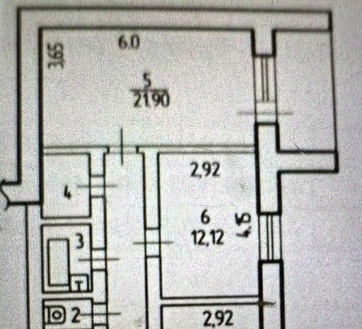 квартира г Старый Оскол Дубрава 1 кв-л, 13 фото 2