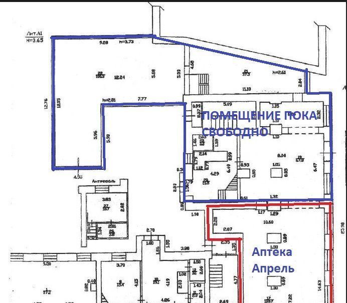 торговое помещение г Смоленск р-н Заднепровский ул Беляева 8 фото 4