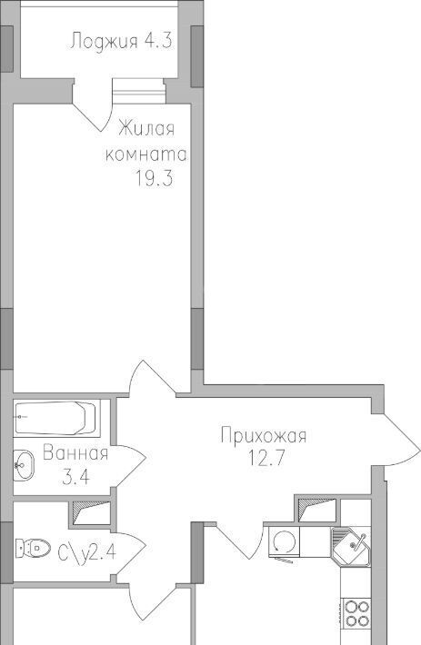 квартира г Липецк р-н Правобережный ЖК «Поколение» фото 1