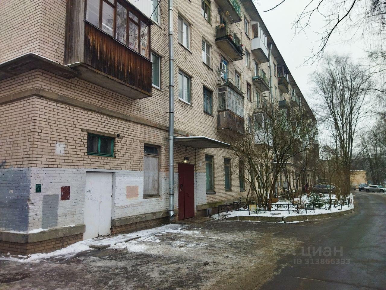 квартира г Пушкин ул Ленинградская 38 р-н Пушкинский Пушкин, Ленинградская область фото 24