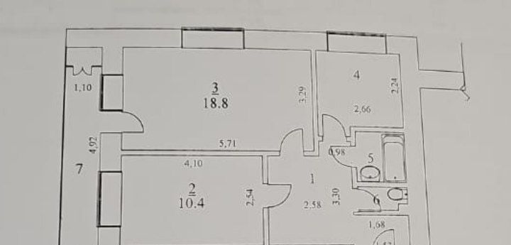 квартира г Балаково ул Набережная Леонова 50 фото 15