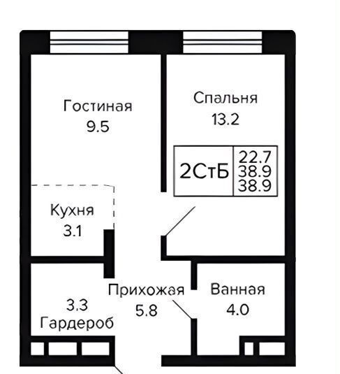 квартира г Новосибирск р-н Октябрьский Золотая Нива ул Грибоедова секц. 1 фото 5