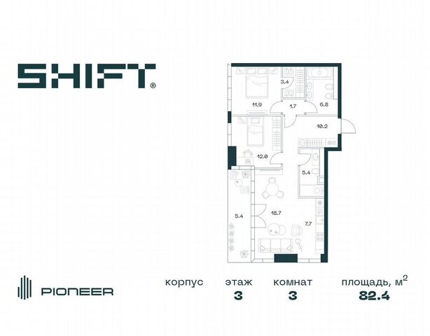 метро Ленинский проспект дом 10 ЖК «SHIFT» 2-й Донской пр-д фото