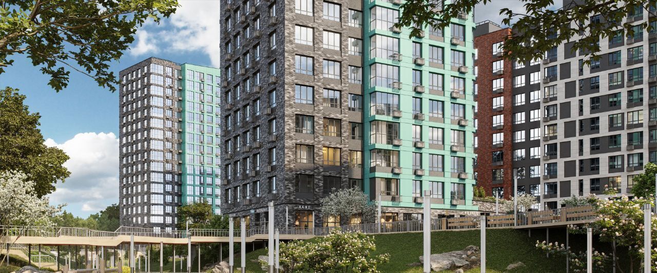квартира г Москва метро Бунинская аллея Скандинавия жилой комплекс, 18. 2.5 фото 42