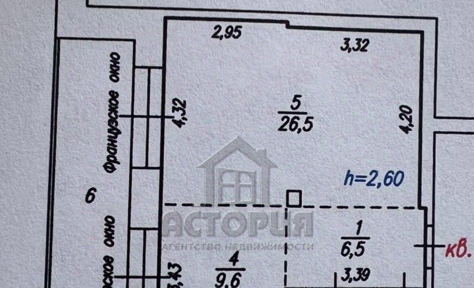 квартира г Красноярск р-н Советский Северный ул Водопьянова 16 фото 1