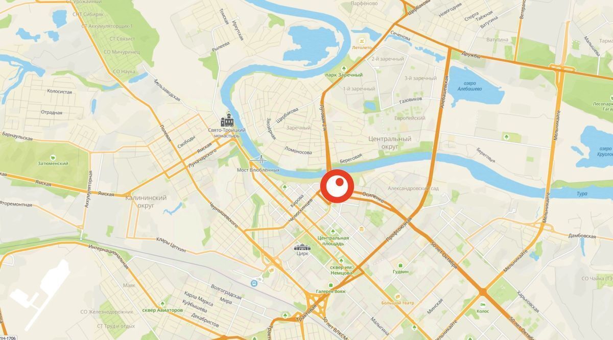 квартира г Тюмень р-н Центральный ул Первомайская 1 Аблок 2 фото 21