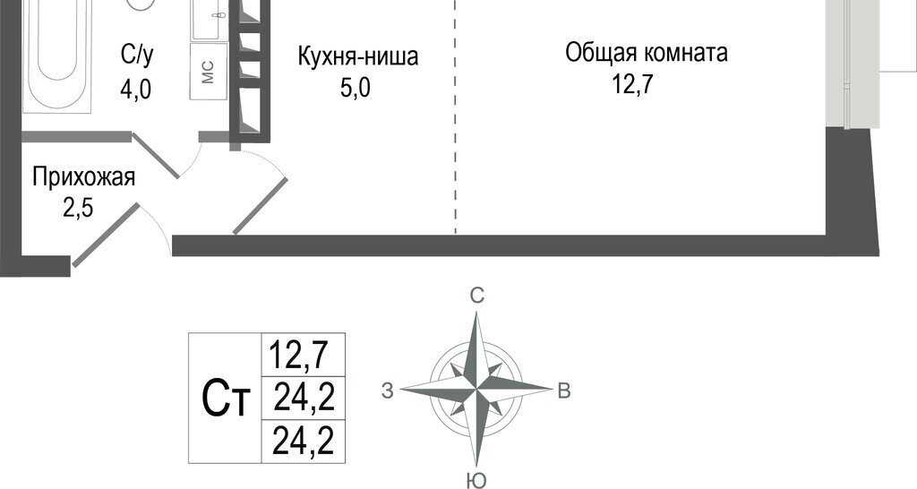 квартира г Королев мкр Первомайский Ростокино фото 1