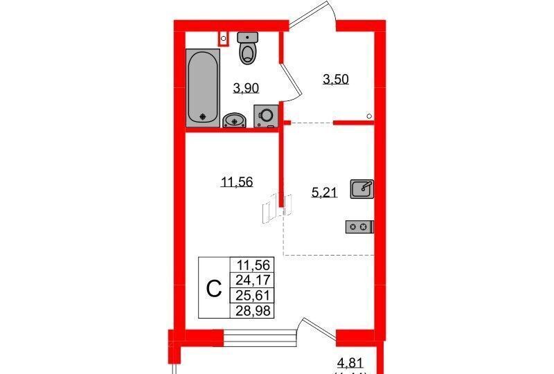 квартира г Калининград р-н Ленинградский ул Артиллерийская жилой дом фото 2