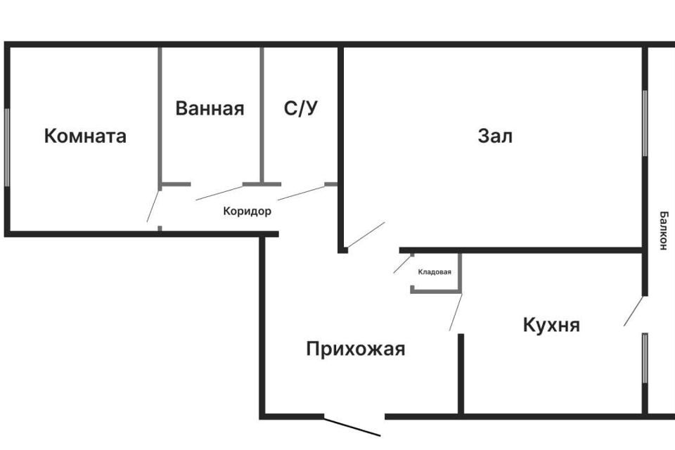 квартира г Артем ул Кирова 41 Артёмовский городской округ фото 2