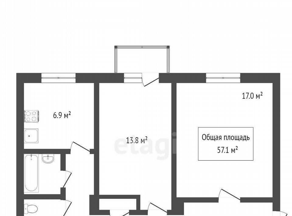 квартира г Новосибирск р-н Кировский ул Сибиряков-Гвардейцев 28 фото 1