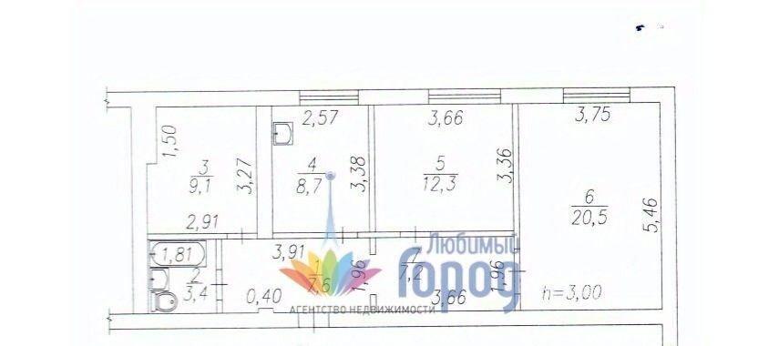 квартира г Новокузнецк р-н Кузнецкий ул Народная 33 фото 2