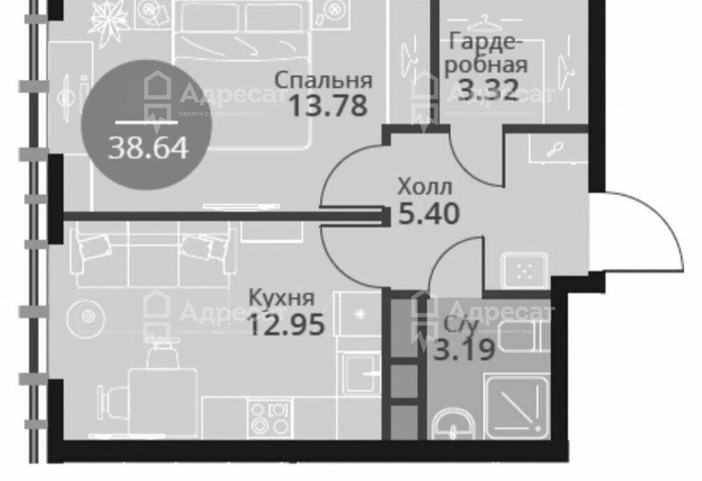 квартира г Москва метро Верхние Лихоборы ш Дмитровское 75/77 фото 1