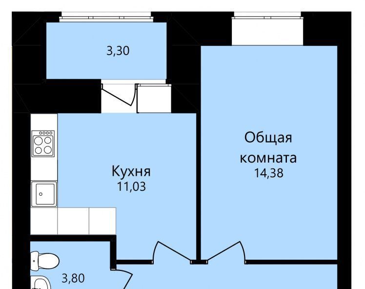 квартира г Саранск р-н Ленинский ул Филатова 11 фото 1