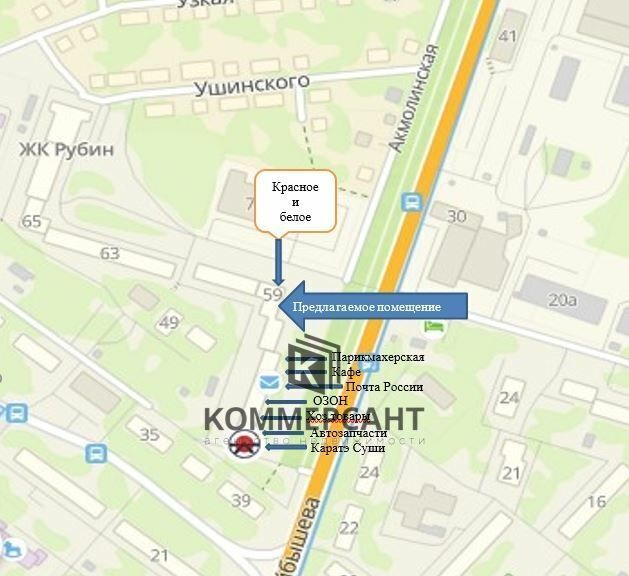 торговое помещение г Нижний Новгород Бурнаковская ул Куйбышева 59 фото 5
