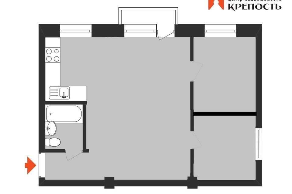 квартира г Железногорск ул Восточная 52 ул Саянская ЗАТО Железногорск городской округ фото 1