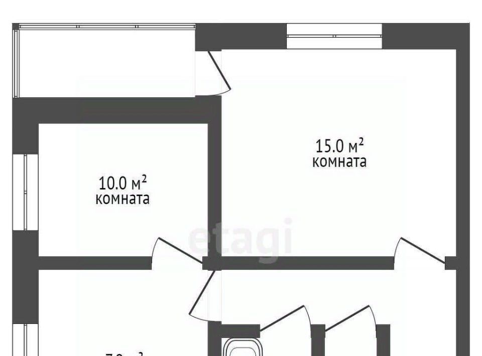 квартира городской округ Рузский п Тучково ул Комсомольская 14к/7 фото 2