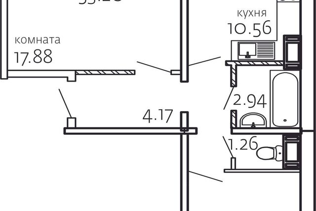 р-н Курчатовский Парковый Челябинский городской округ, Маршала Чуйкова, 26 стр фото